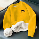 BLUSA-DE-MOLETOM-MODELO-SEM-CAPUZ-AMARELO