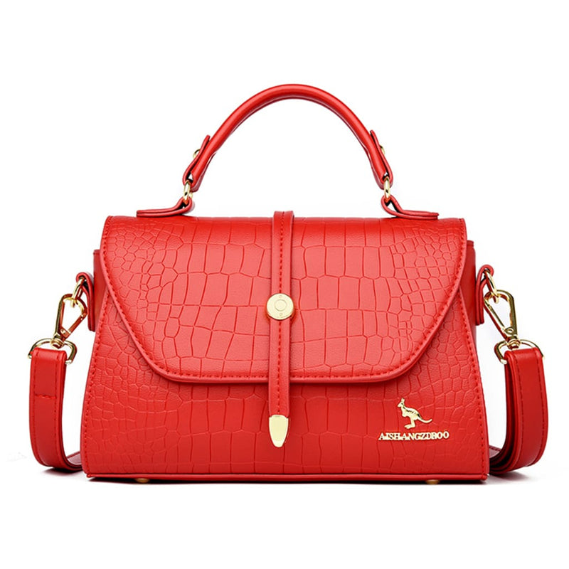 BOLSA-FEMININA-DE-COURO-MODELO-CROSSBODY-VERMELHA