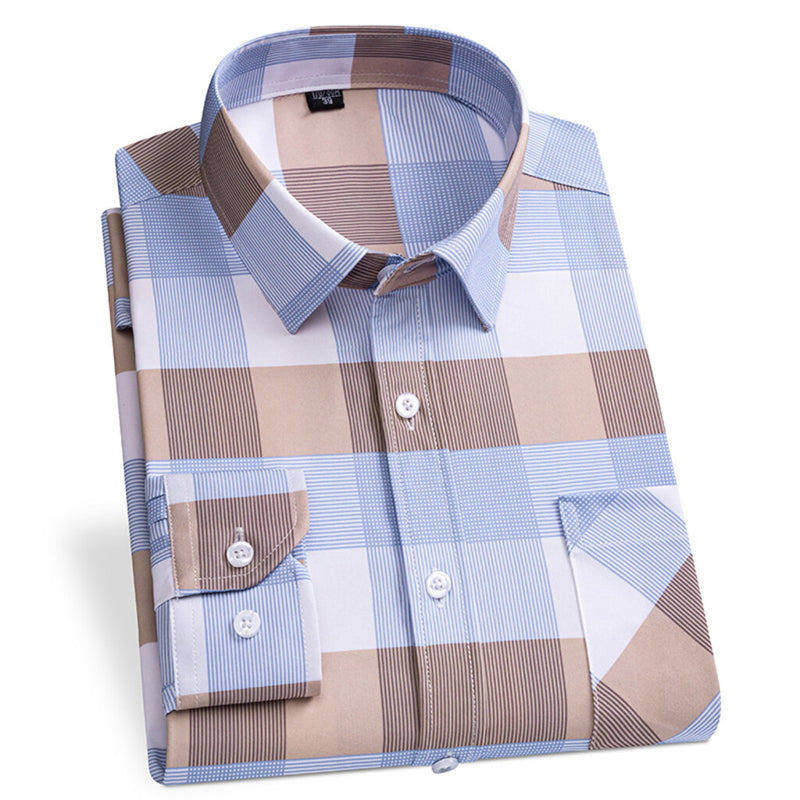 CAMISA-XADREZ-MASCULINA-ARKIN-PRIME-MARROM
