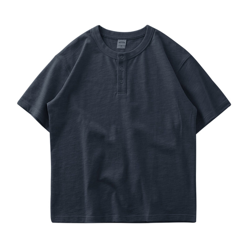 CAMISETA-HENLEY-MASCULINA-ARKIN-MAGNA-AZUL-MARINHO