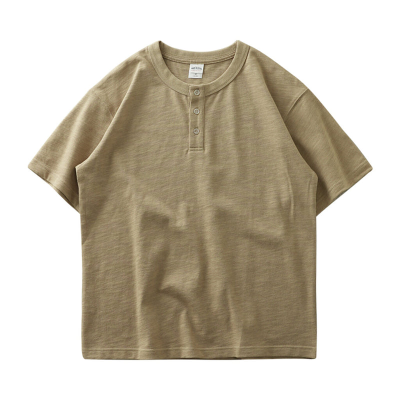 CAMISETA-HENLEY-MASCULINA-ARKIN-MAGNA-CREME