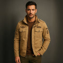 Jaqueta Masculina Militar Creme Premium
