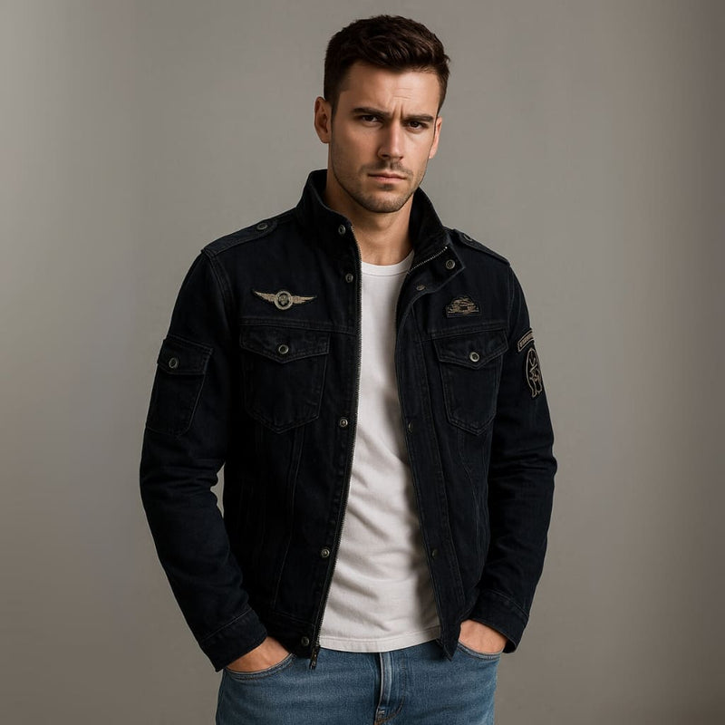 Jaqueta Militar Modelo Preto Premium