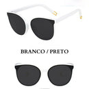 Óculos De Sol Infantil Ark Kids BRANCO-PRETO