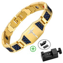 Pulseira Masculina Arkin Store Modelo Legacy DOURADO