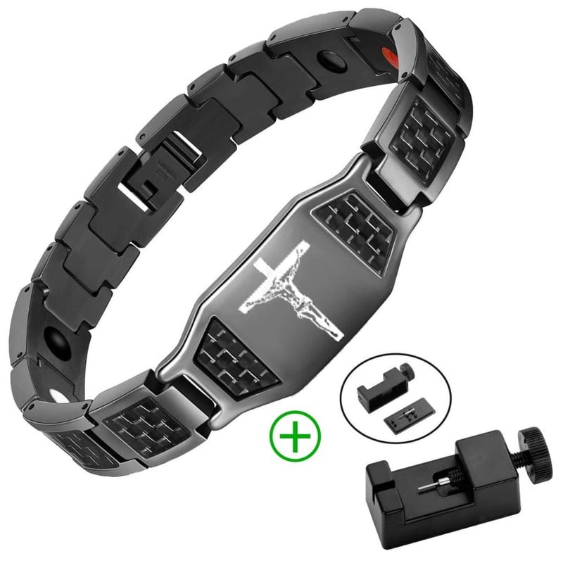 Pulseira Masculina Arkin Store Modelo Legacy PRETO