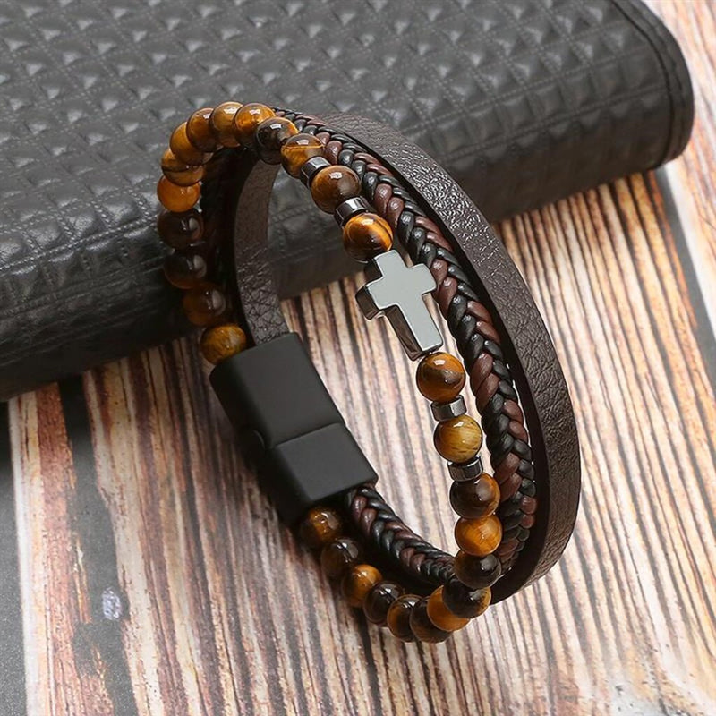 PULSEIRA-MASCULINA-DE-COURO-ARKIN-FIRE-AMARELA