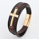 PULSEIRA-MASCULINA-DE-COURO-ARKIN-VANGUARD-MARROM-DOURADO