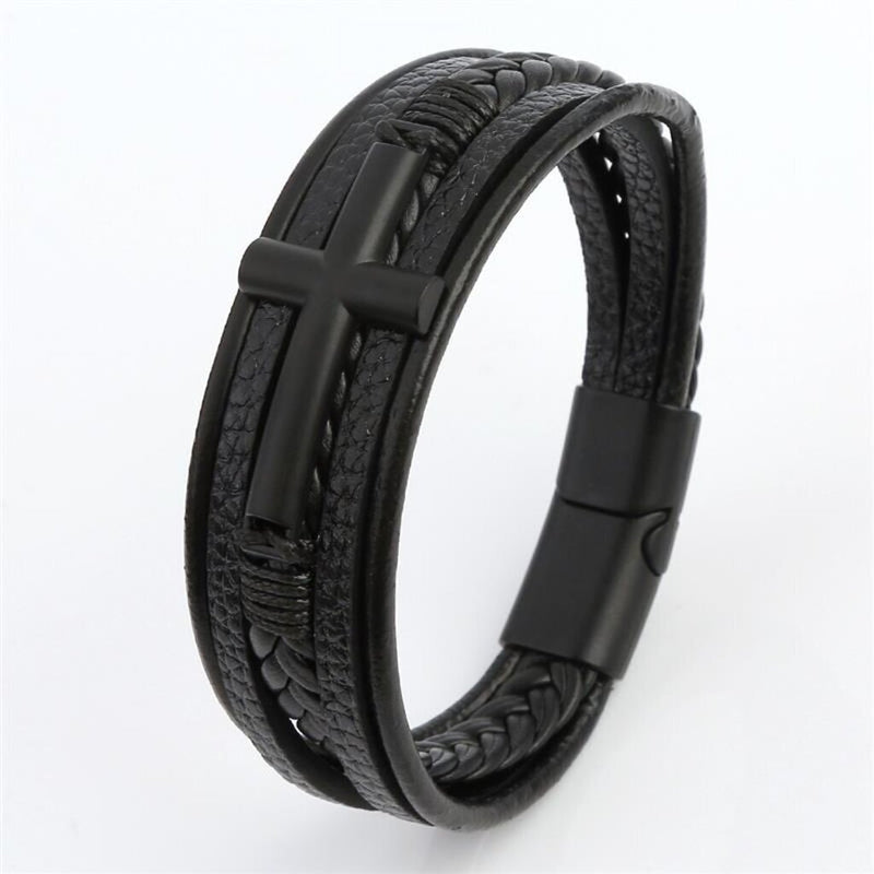 PULSEIRA-MASCULINA-DE-COURO-ARKIN-VANGUARD-PRETA