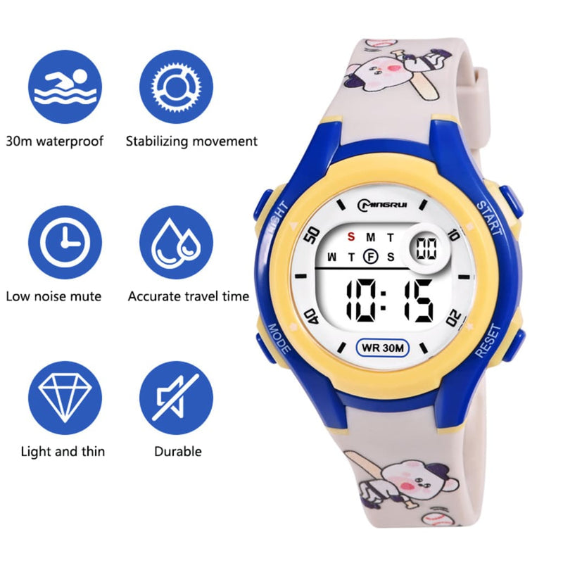 Relógio Infantil Arkin Modelo Neko AZUL ESCURO