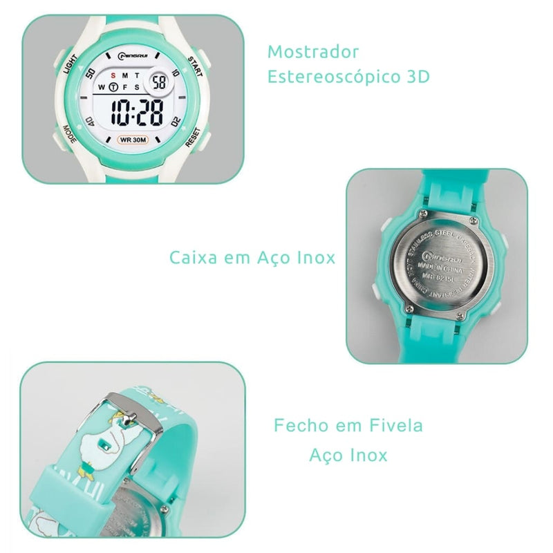 Relógio Infantil Arkin Modelo Neko 2