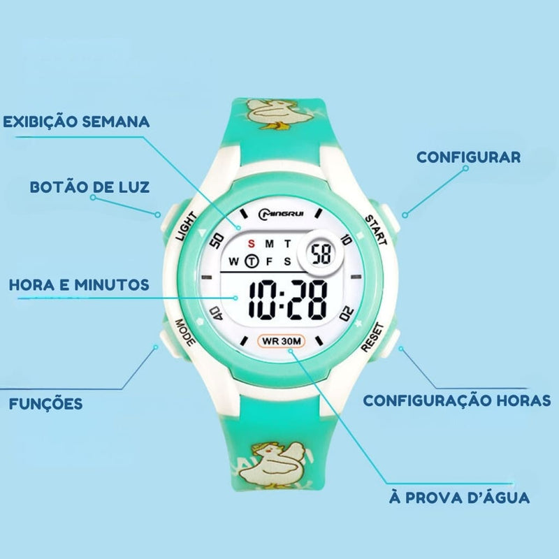 Relógio Infantil Arkin Modelo Neko 8