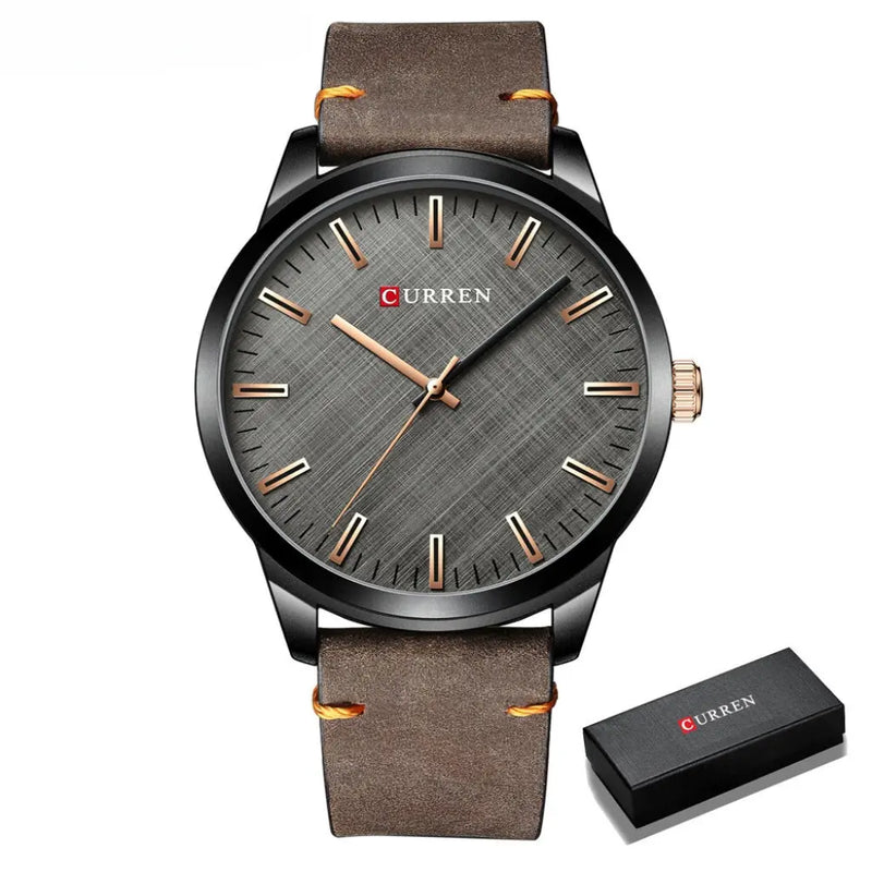 RELÓGIO-MASCULINO-ARK-CURREN-MODELO-MARROM