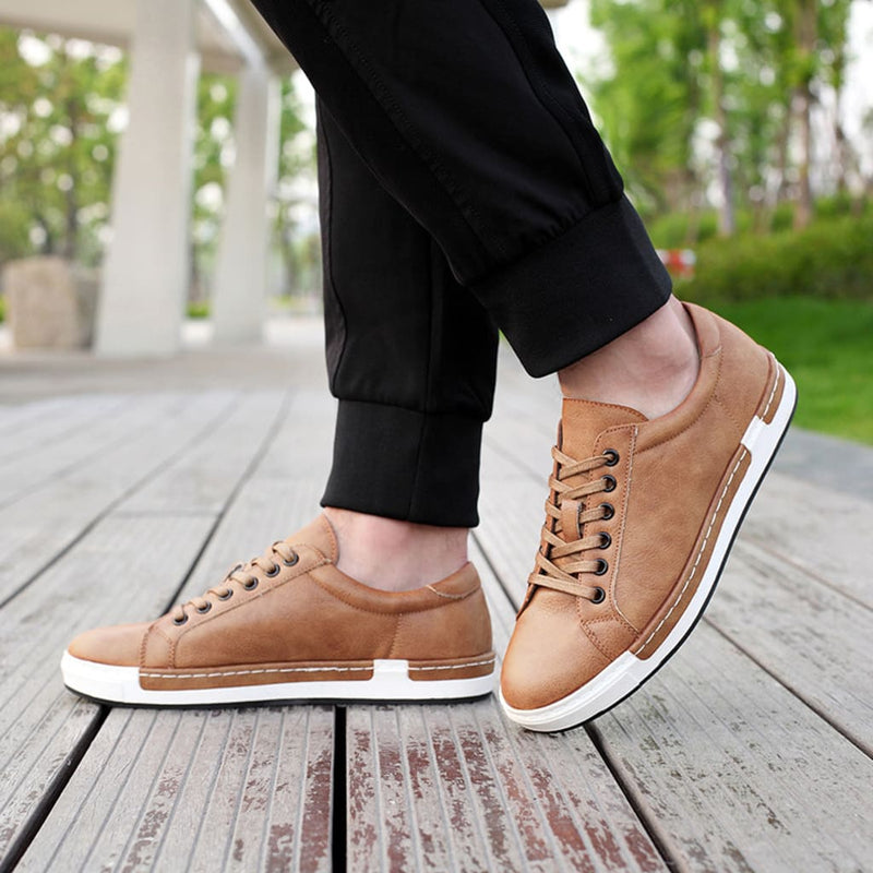 SAPATENIS-MASCULINO-ARKINSTORE-MODELO-KALLOR-MARROM