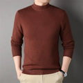 SUETER-MASCULINO-MODELO-SLIM-BASIC-TRICOT-MARROM