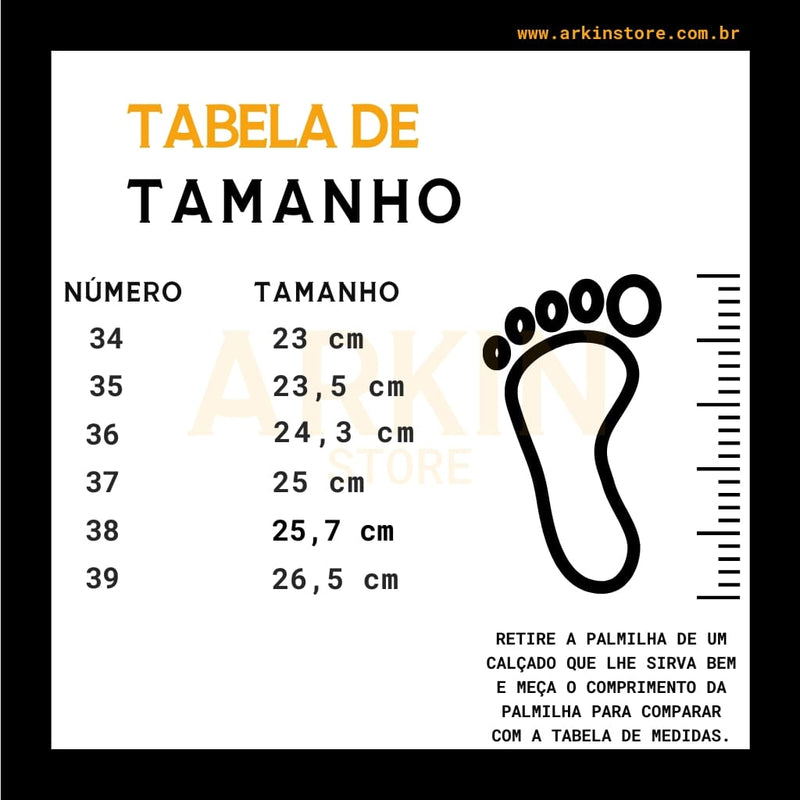 Tênis Feminino Arkinstore Modelo Lofty Sihi