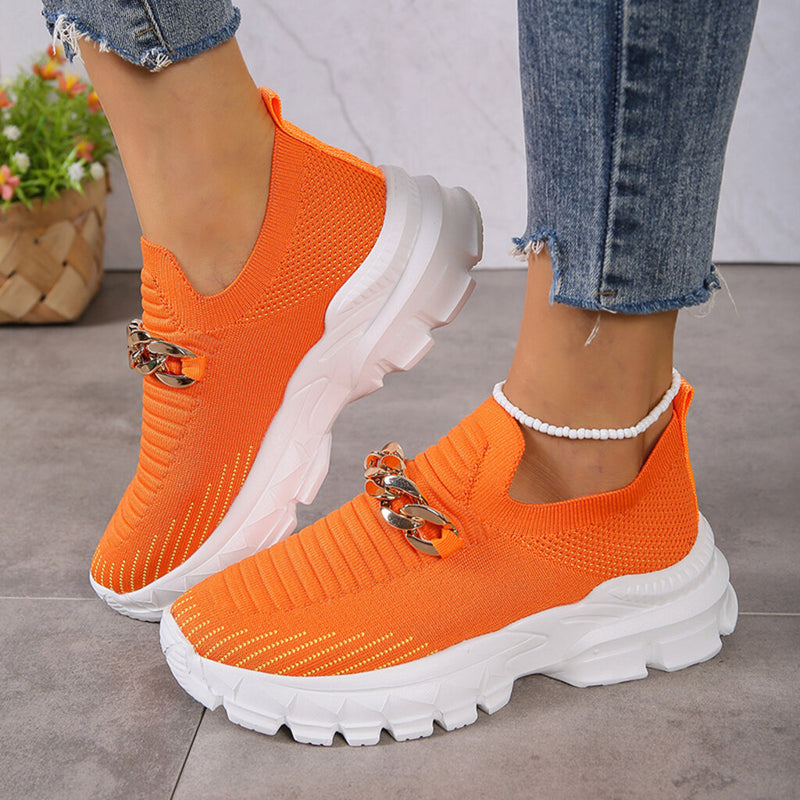 TENIS-FEMININO-ALTO-ARKIN-SOLARA-LARANJA
