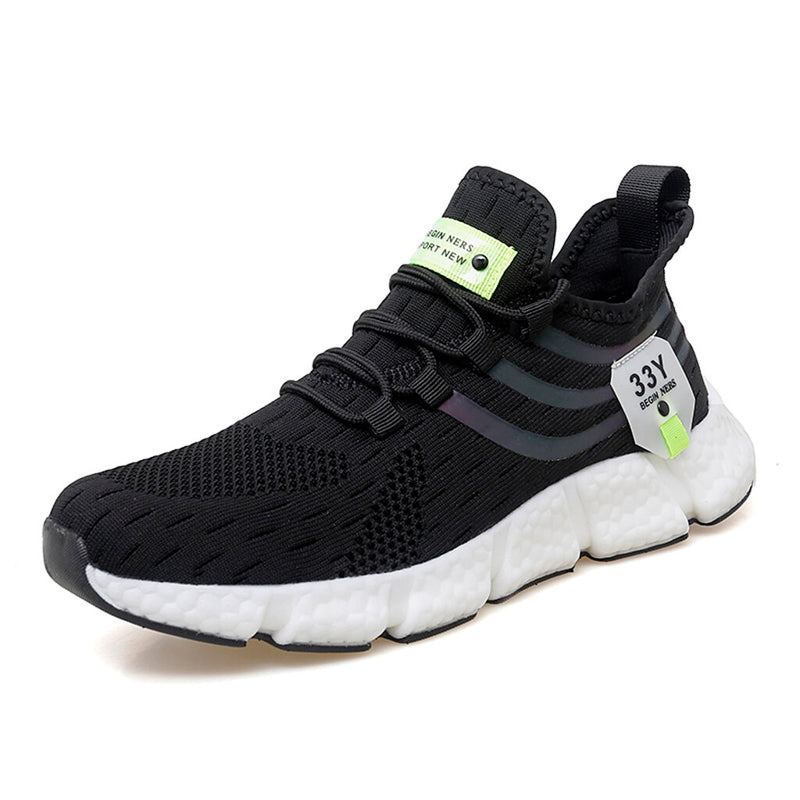 TÊNIS-MASCULINO-CONFORTPLUS-FIVE-PRETO-BRANCO